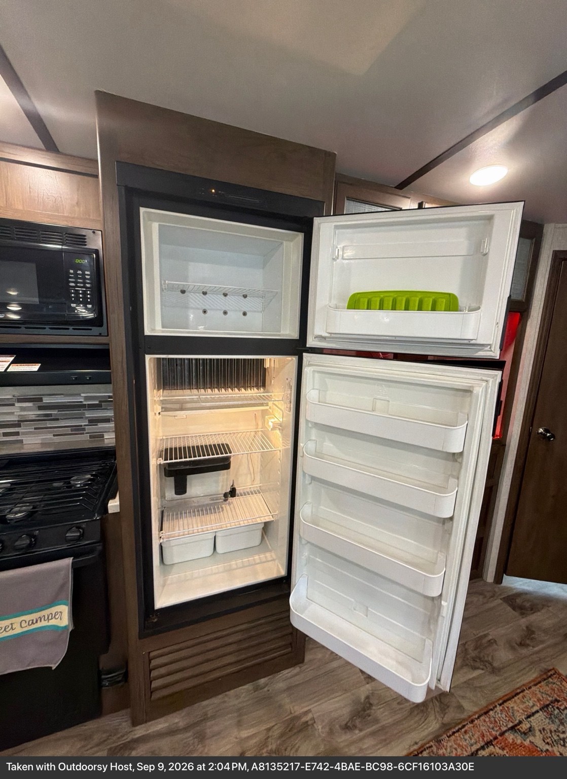 Refrigerator and freezer